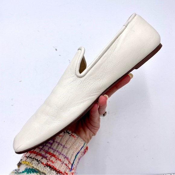 Everlane Bone Ivory Leather Day Loafer in Size 7.5 - Picture 4 of 12